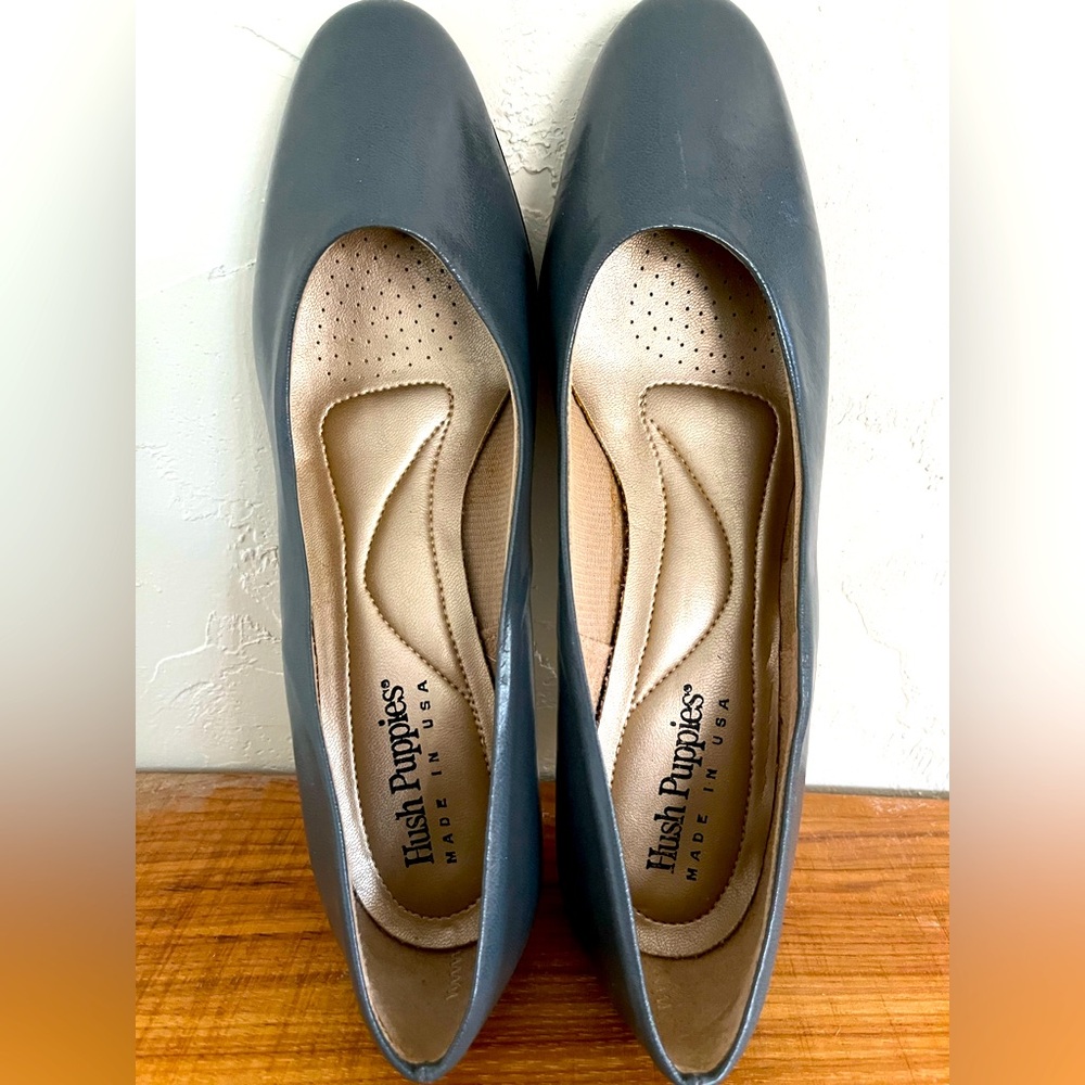 Hush Puppies Grey Pump Shoes Size